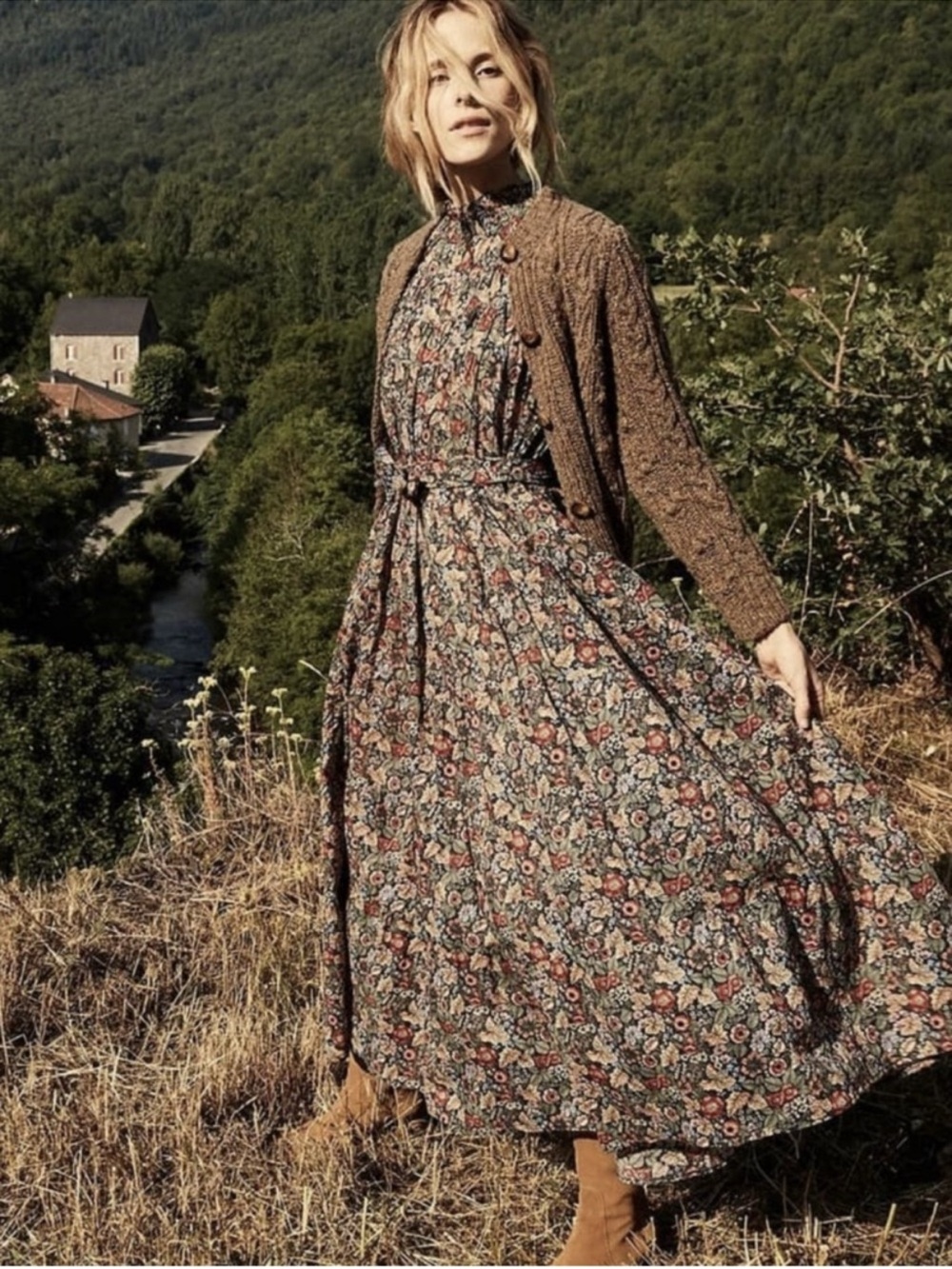 Doen Ischia Dress wild berry thicket